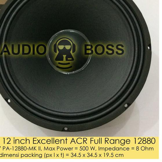 READy Speaker 12 Inch Excellent ACR Full Range 12880 - Speaker ACR 12" 12880 **
