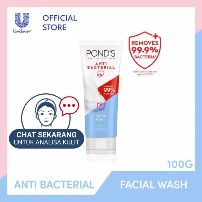 Pond's Facial Foam 100gr
