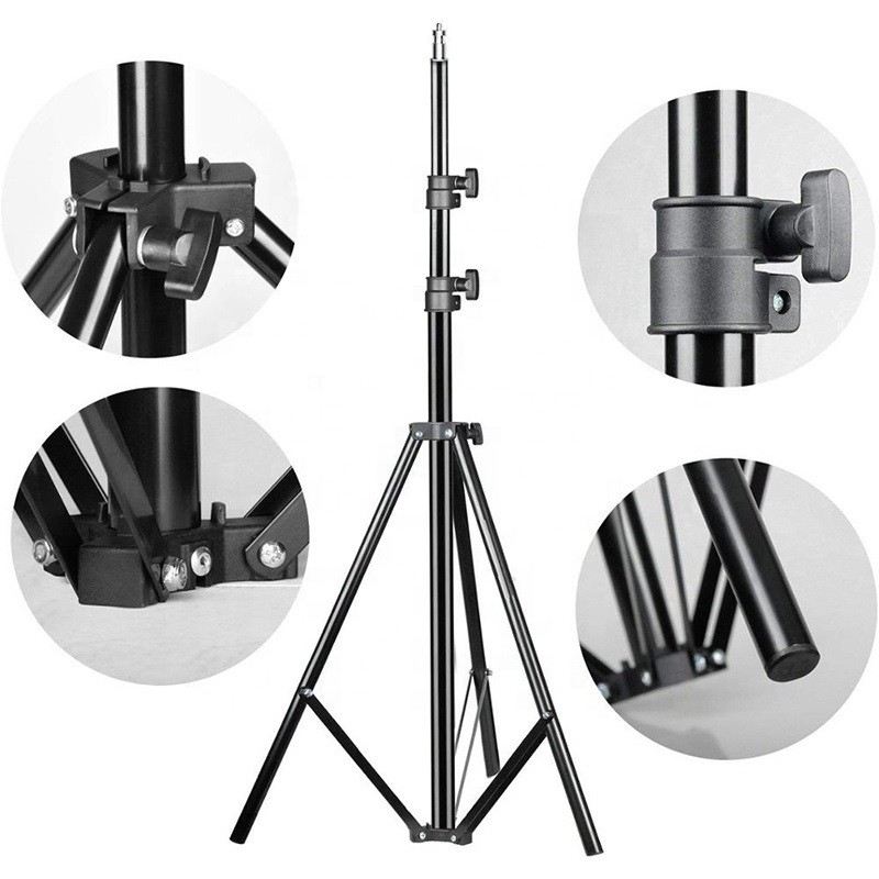 TRIPOD 2.1 METER/TRIPOD STAND 2,1 Meter For Selfie Ring Light Handphone Camera 210Cm Light Photograpy Studio Penyangga 2.1m