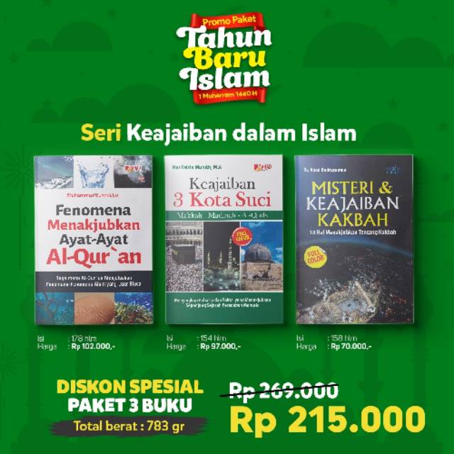 Promo Tahun Baru Islam Seri Keajaiban Dalam Islam