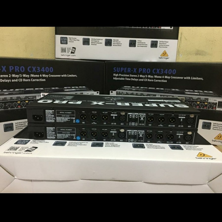 Processor Behringer CX 3400/ CX-3400/ CX3400