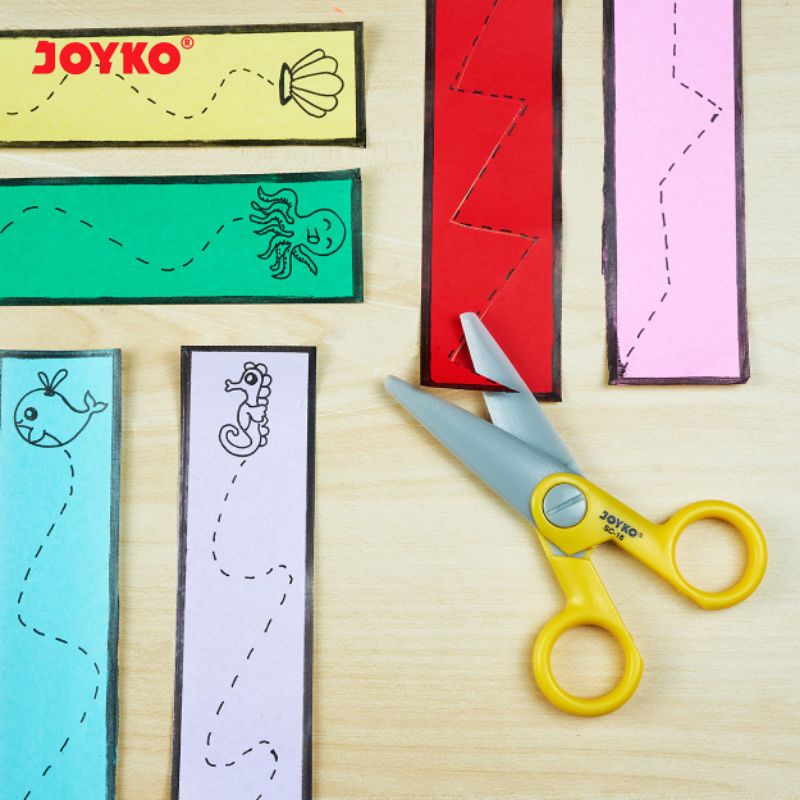 gunting joyko anak TK Scissors Gunting anak Joyko SC-18