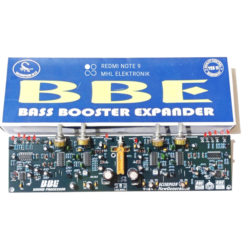 Kit Bass Booster Expander BBE By Scorpion