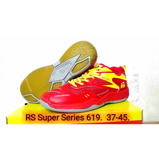 Sepatu Badminton Rs Super Series 619 Original