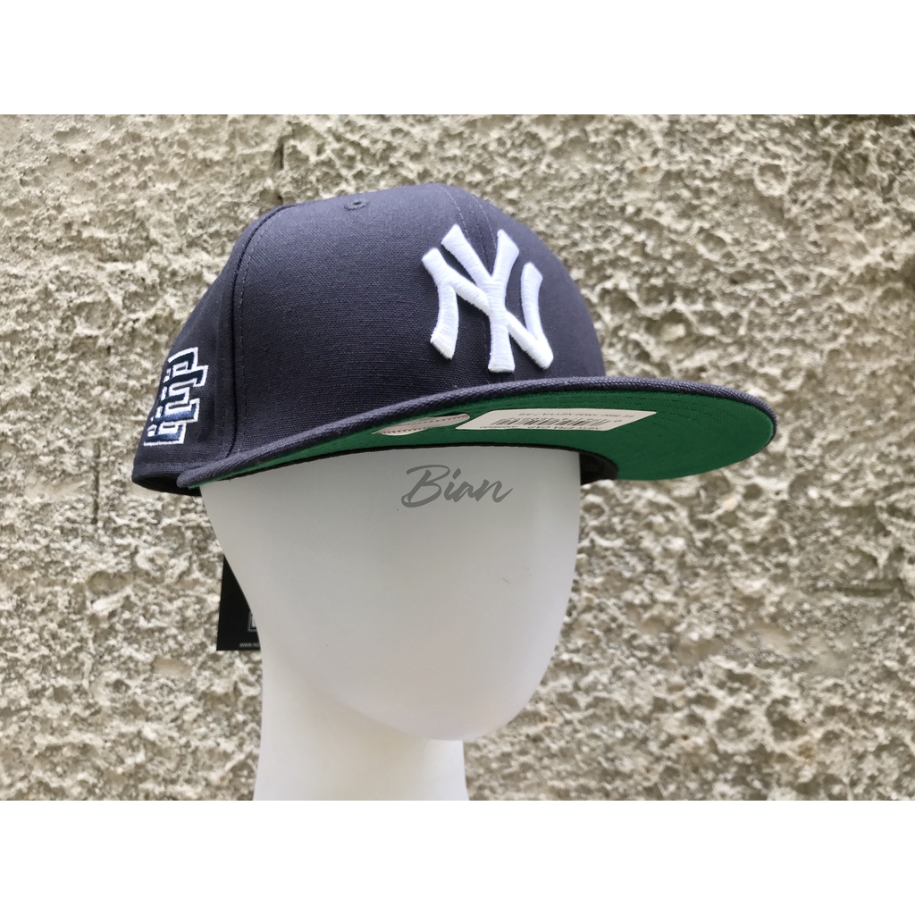 Limited Edition New Era 59Fifty Fitted Eric Emanuel New York Yankees Navy Cap 100% Ori Resmi