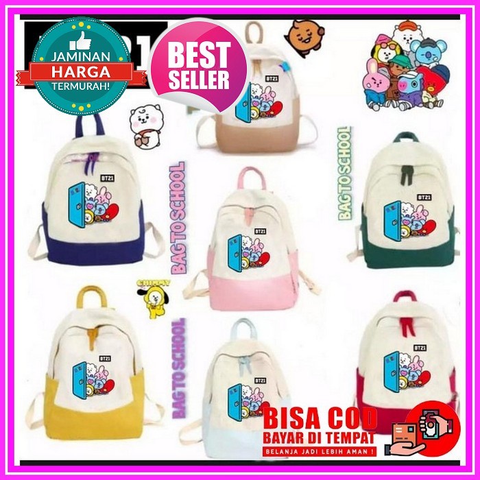 Terbagus.. Tas Ransel Anak Sekolah Cewek Tk Sd Karakter Dan Nama (Part 1) Tas Anak Anak Ransel Perem