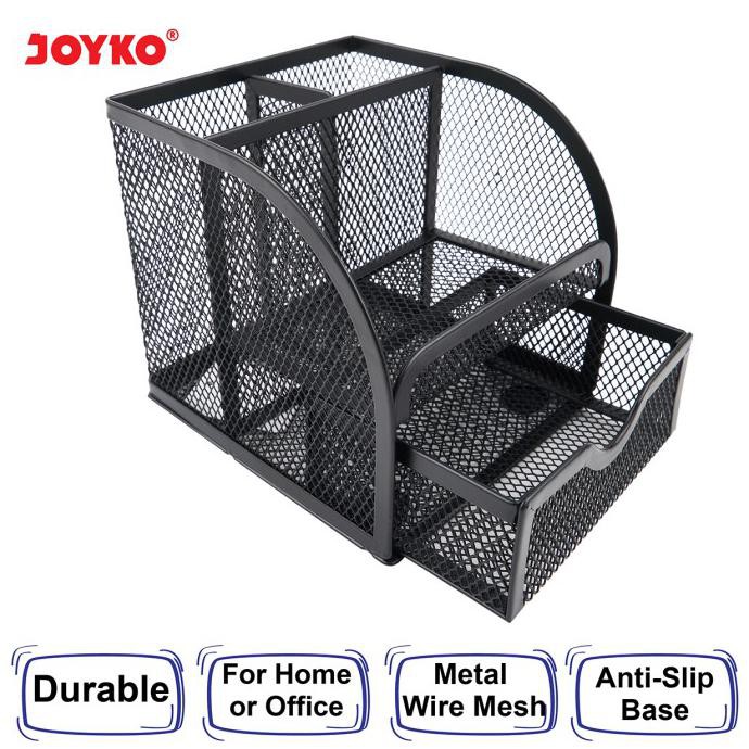 

✨BISA COD✨ Desk Set / Pen Holder / Tempat Alat Tulis Jaring Jala Joyko DS-18
