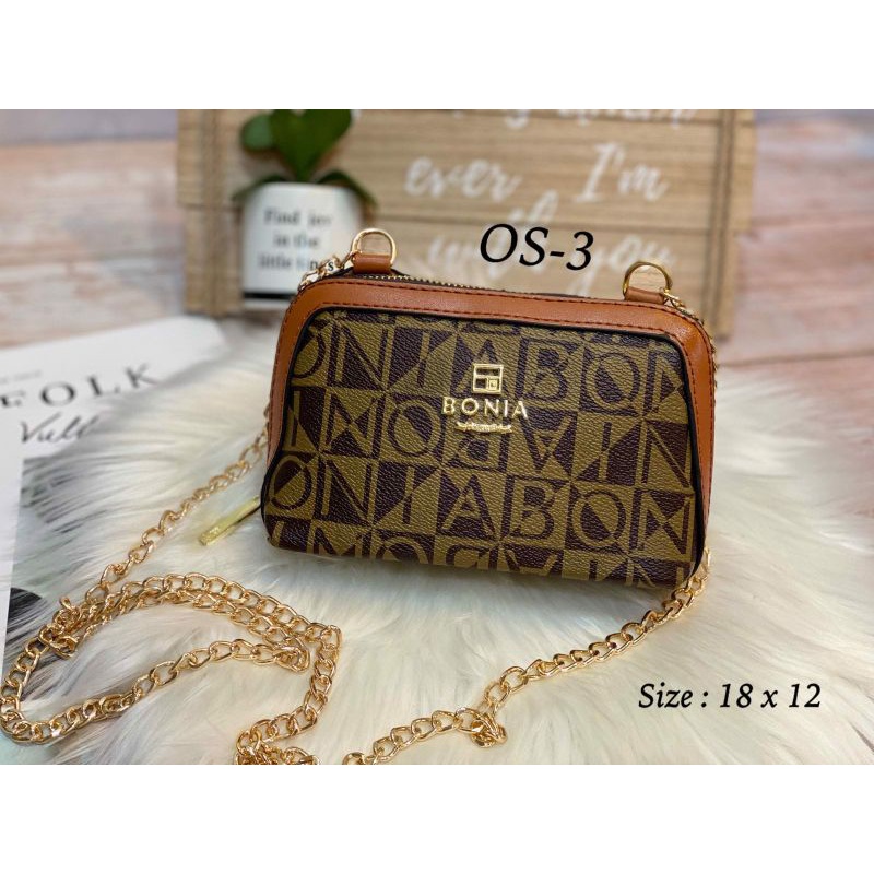 Tas Slempang Oval OS  Mini Wanita Import