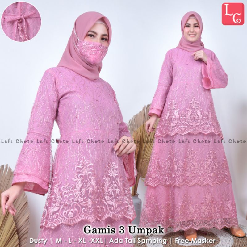 KEBAYA ORIGINAL//GAMIS 3 UMPAK//By Lefi Choto