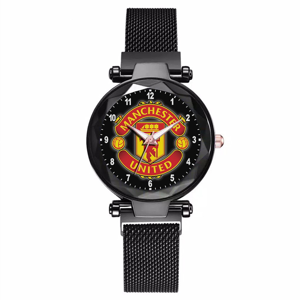 Jam Tangan Wanita Custom - MU 2 Free Box &amp; Batre Cadangan