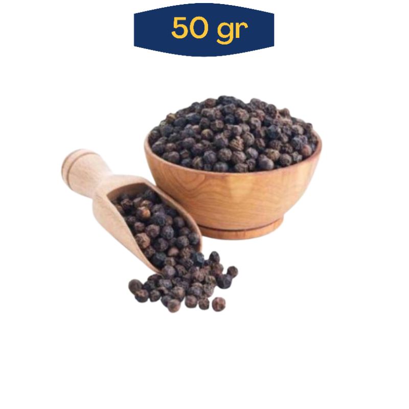

Lada Hitam Utuh Black Pepper Bahan Rempah Bumbu Dapur