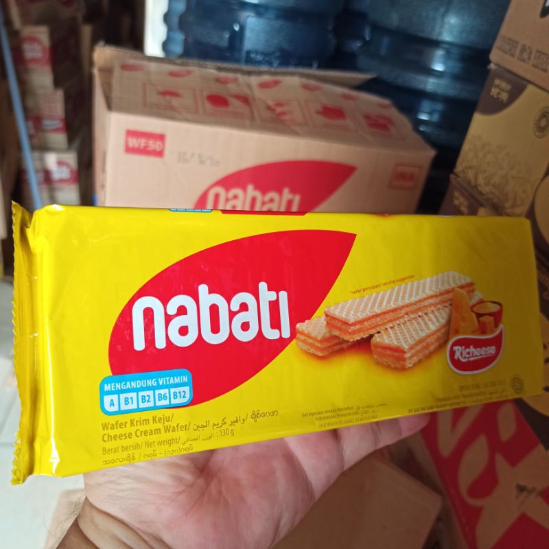 

Wafer Krim Keju Nabati 130g