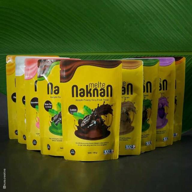 

Melte Naknan keripik pisang