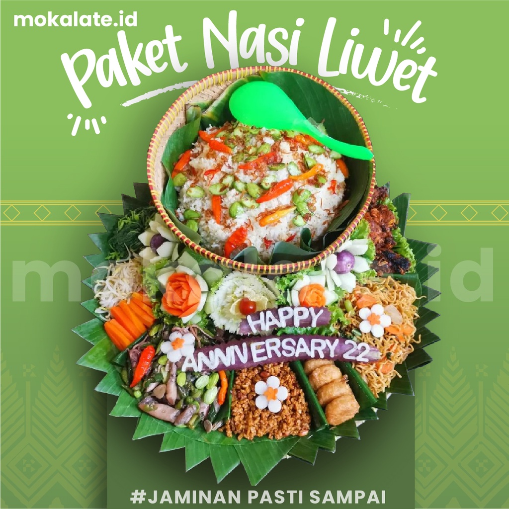 

Nasi Liwet Bakul Khas Sunda Porsi Bervariasi