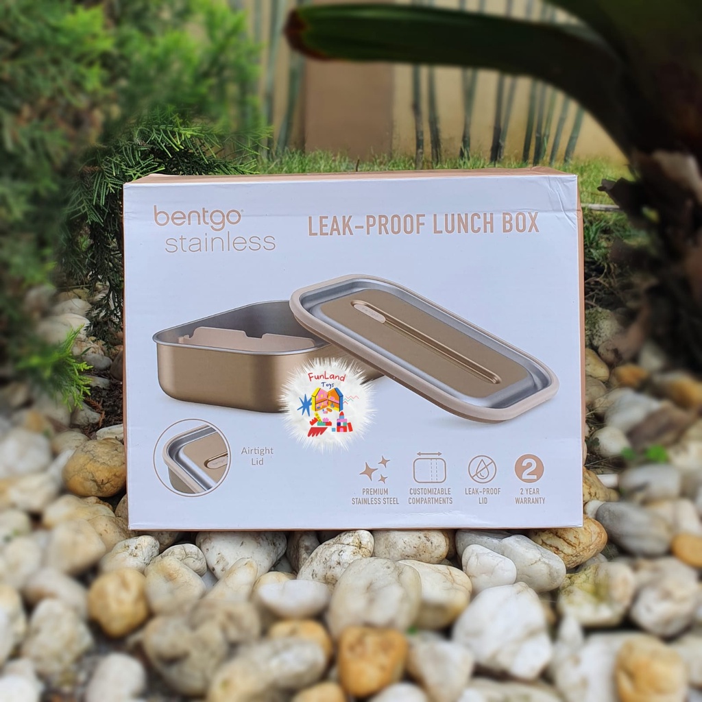 Bentgo Stainless Steel Lunch Box - Gold
