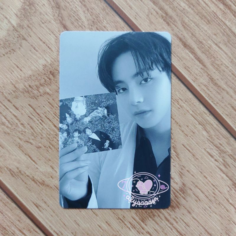 OFFICIAL PHOTOCARD PC KIM TAEHYUNG V PROOF STANDARD BTS || ALBUM STD || COMPACT || MAKNAE LINE || NA