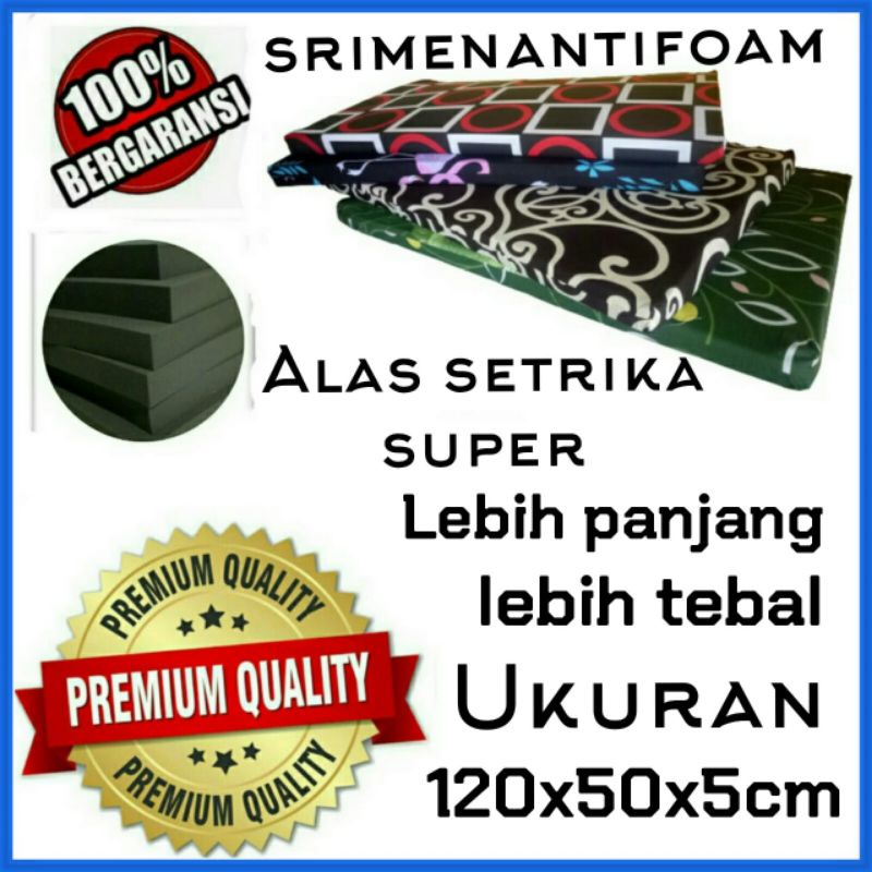 Alas Setrika Inoac/alas Setrika /alas Gosok/matras Tebal/inoac/alas Setrika Busa Ukuran 120x50x5cm