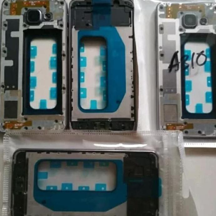 FRAME BEZEL DUDUKAN LCD TULANG TENGAH SAMSUNG A3 2016 A310 ORIGINAL