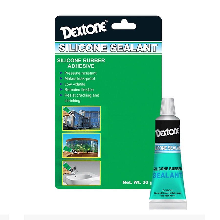 Jual Dextone Silicone Sealant Clear G Lem Silikon Lem Kaca Silicone