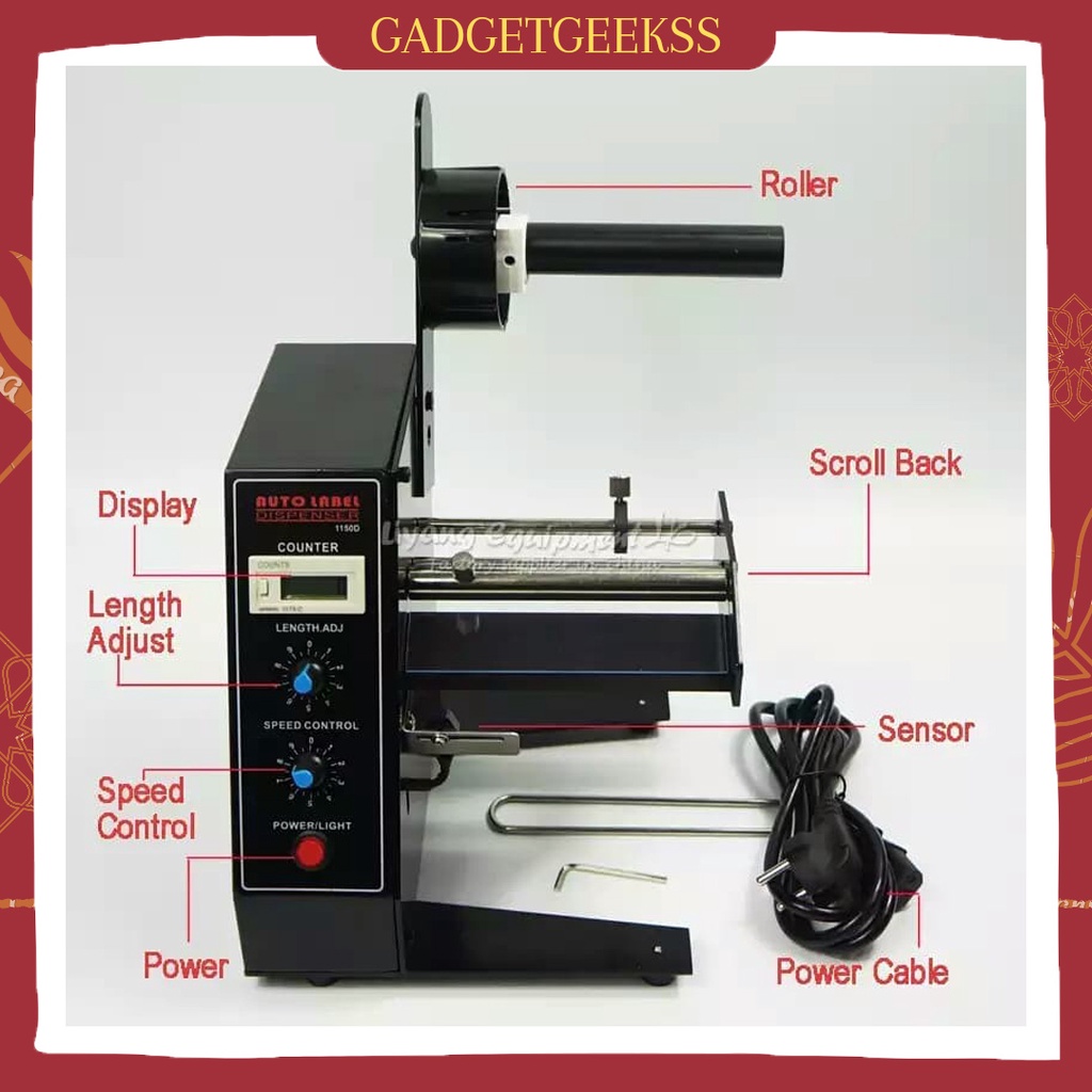AL-1150D Automatic Label Sticker Dispenser Dispensing Machine 1150D