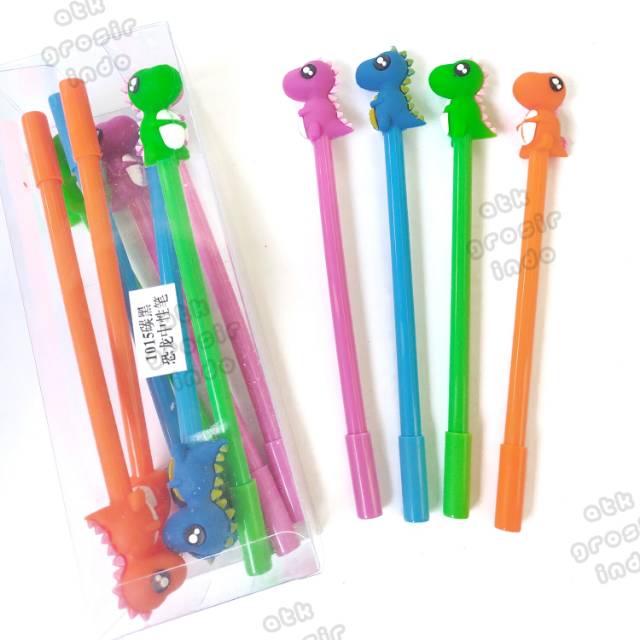 

Pulpen pen fancy Dinosaurus grosir murah Atk grosir indo