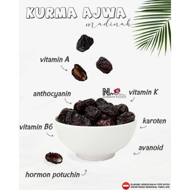 

Kurma ajwa original Madinah