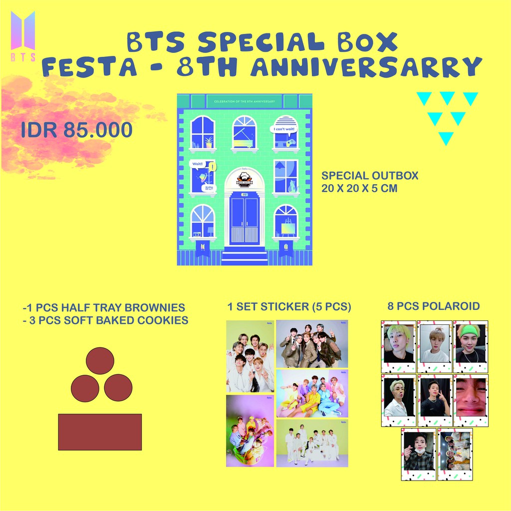 BTS FESTA SPECIAL BOX - OLALA COOKIES