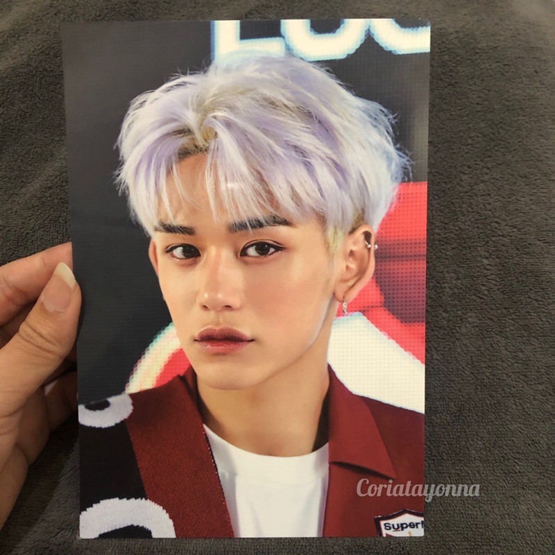 postcard superm lucas taeyong baekhyun mark album super one korea version pc sharing wts trade