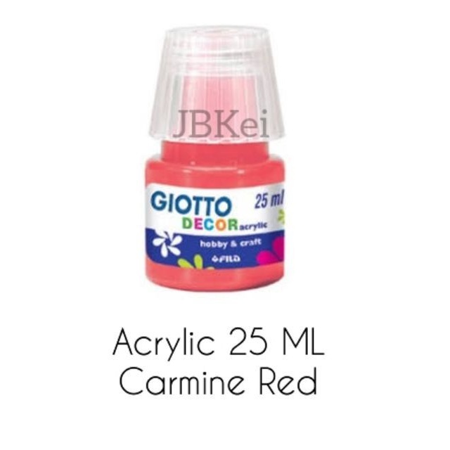 

Cat Acrylic Giotto Decor Matt Carmine Red 25ml/Cat Akrilil Satuan 538109