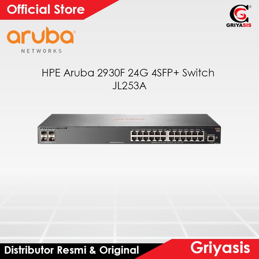 Switch HPE Aruba 2930F 24G 4SFP+ JL253A