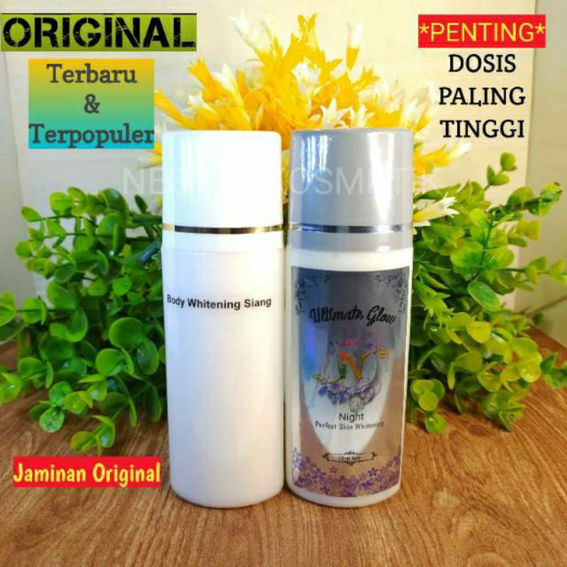 (NEW) LOTION PEMUTIH ULTIMATE GLOW [PUTIH DALAM 7 HARI]