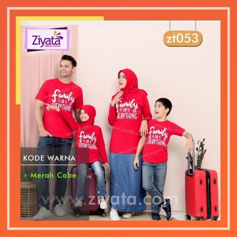 ZIYATA ZT053 , Kaos Couple Ziyata,  Kaos Family,  Kaos Couple, Kaos Gathering,  Kaos muslim