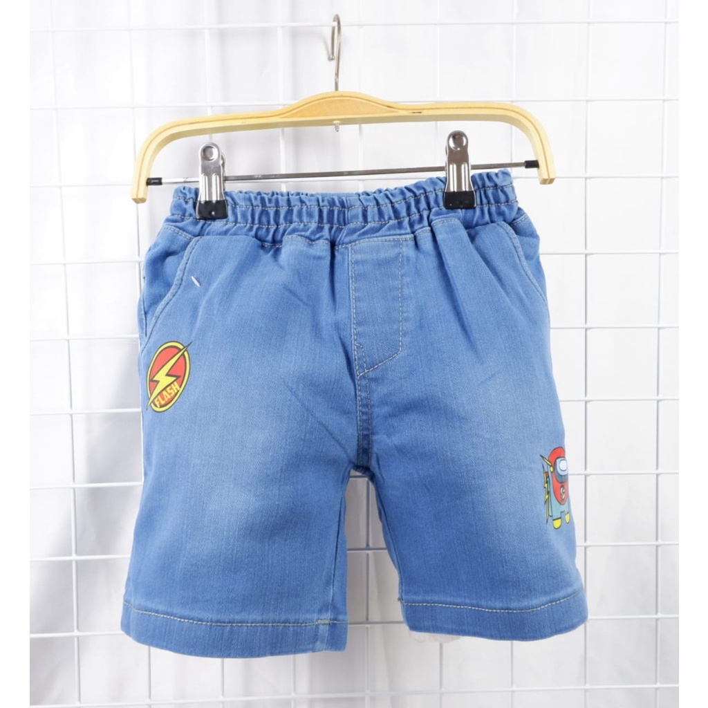 SHORTPANTS FLASH CELANA PENDEK JEANS ANAK 3-10 Tahun Celana Pendek Anak LakiLaki Celana Jeans Anak