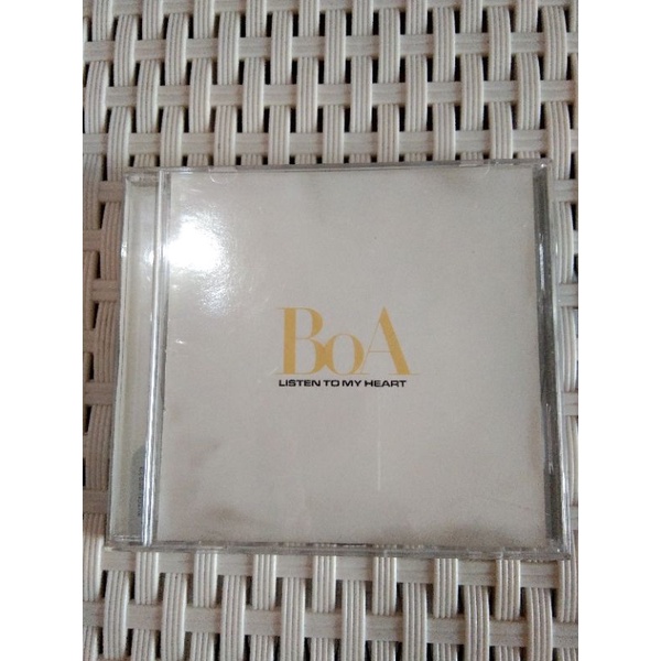 Preloved CD album BoA listen to my heart