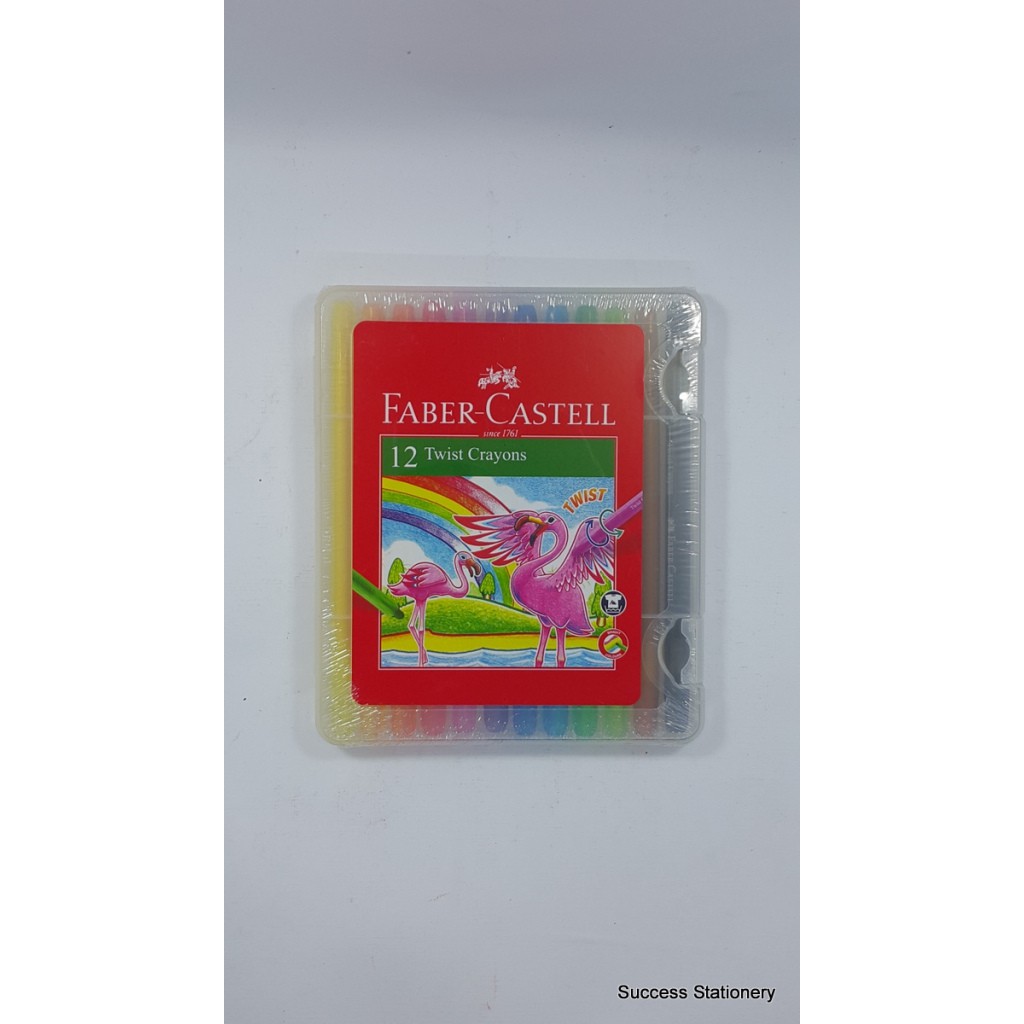 

FABER CRAYON TWIST 12 WARNA 520612