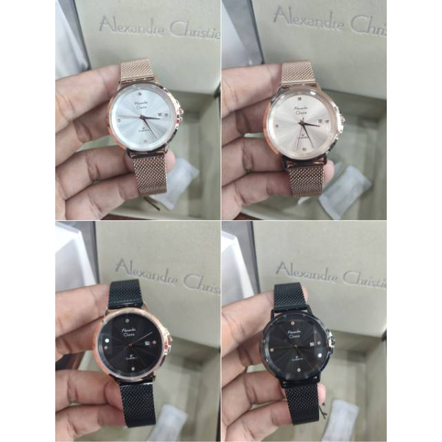 Jam tangan alexandre christie ac2865 ladies sandrope 2865
