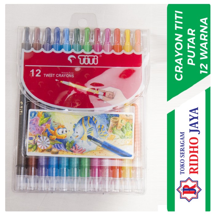 

Hot Sale Crayon Titi Putar 12 Warna Diskon