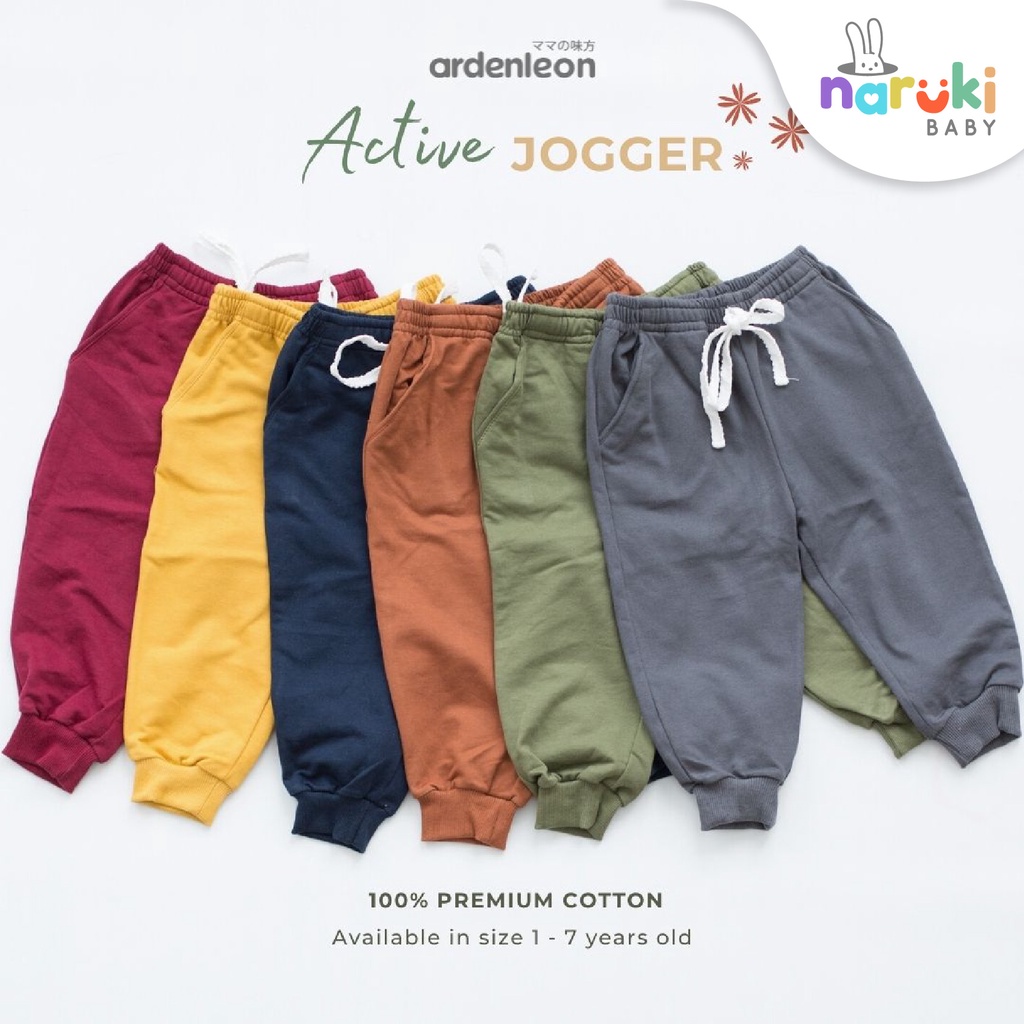 Ardenleon Active Jogger Pants Kids Arden Leon Celana Panjang Anak-anak