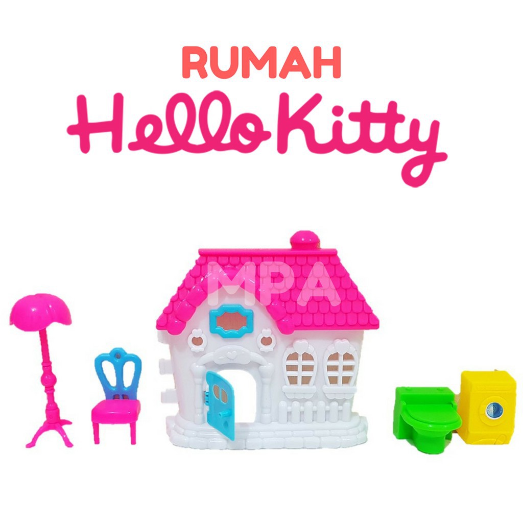 Mainan Anak Rumah Hello Kitty / Hello Kitty House Mini STOK TERBATAS