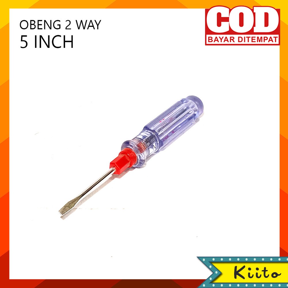 OBENG TRANSPARAN 2 WAY 5 INCH / OBENG TRANSPARAN 2 WAY 5 INCH KECIL