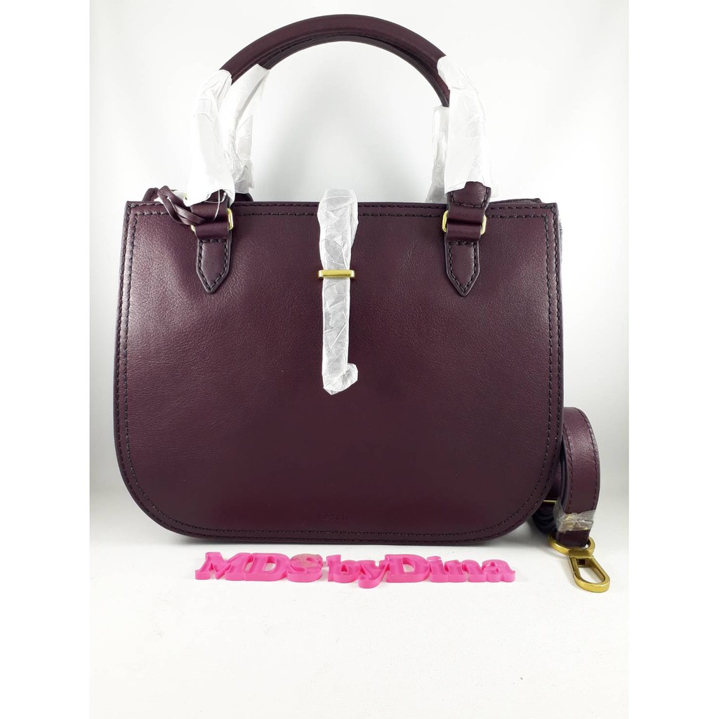 Fossil Ryder Medium Satchel Fig