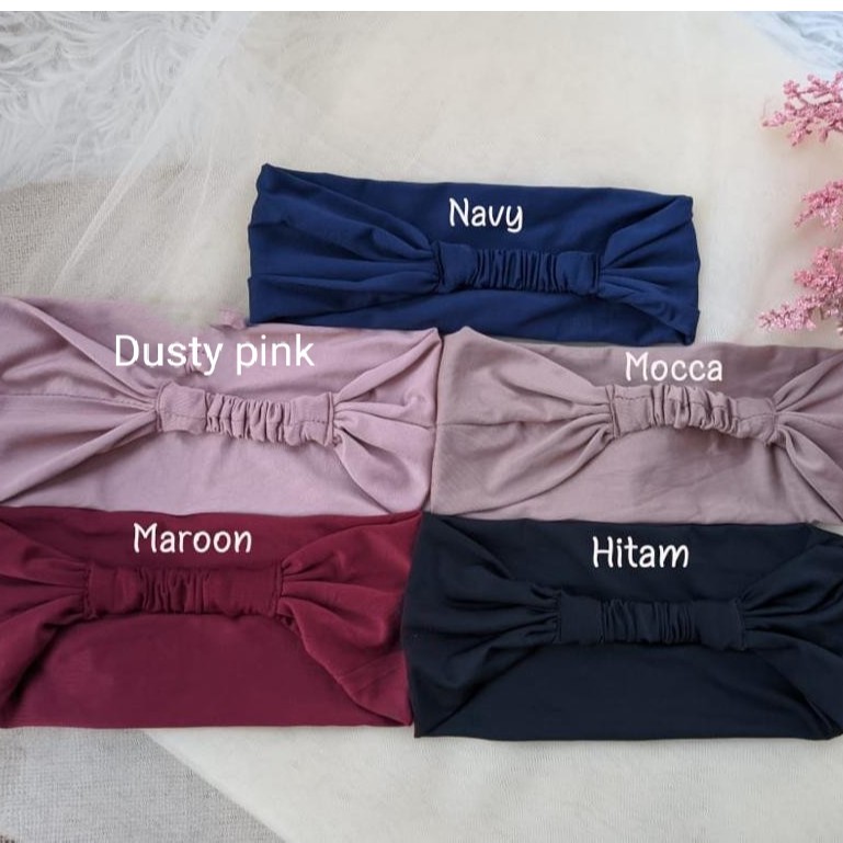 Ciput Bandana karet dalaman kerudung hijab