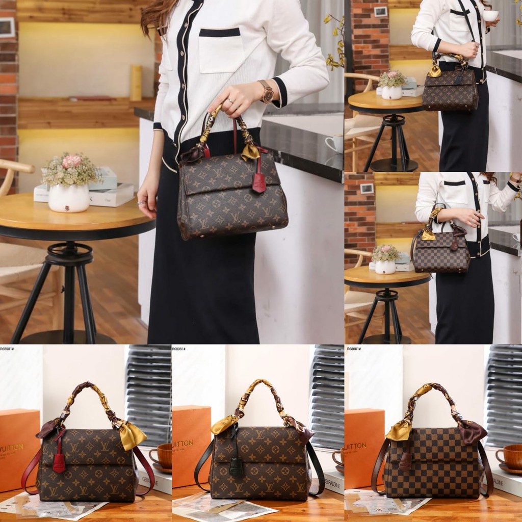 LV  Cluny with Syal Shoulder bag + Box R68081