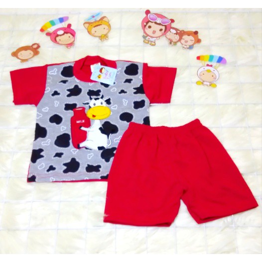 BABY TOM Setelan - Baju Setelan Anak Laki-laki - Busana Anak Cow