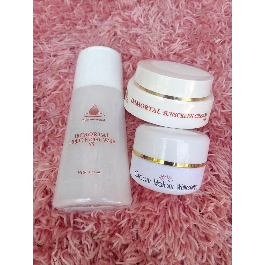 IMMORTAL PAKET NORMAL WHITENING isi 3