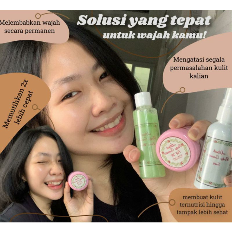 Paketan Hemat FullVit, AfourPinky Cosmetic, Cream, Cream pemutih, Cream jerawat