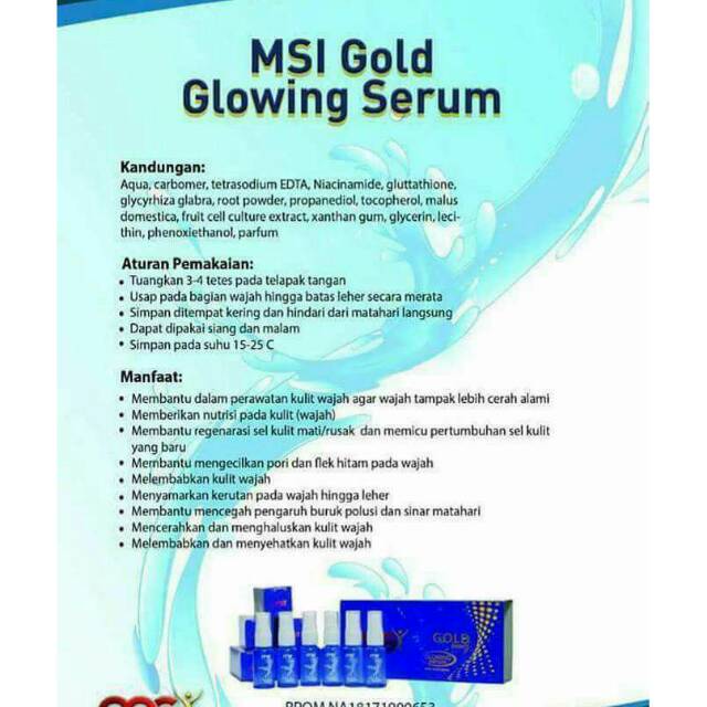MSI Glowing Serum
