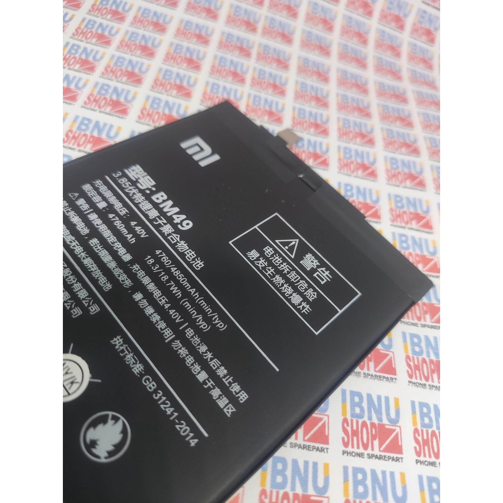 Baterai XiaoMi BM49 Mi Max 1 Original Batre Batrai Battery BM 49 HP Xiao Mi Redmi