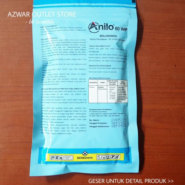 【today】 moluskisida Anilo 60WP DGW pembasmi  hama keong dan siput - ASLI original