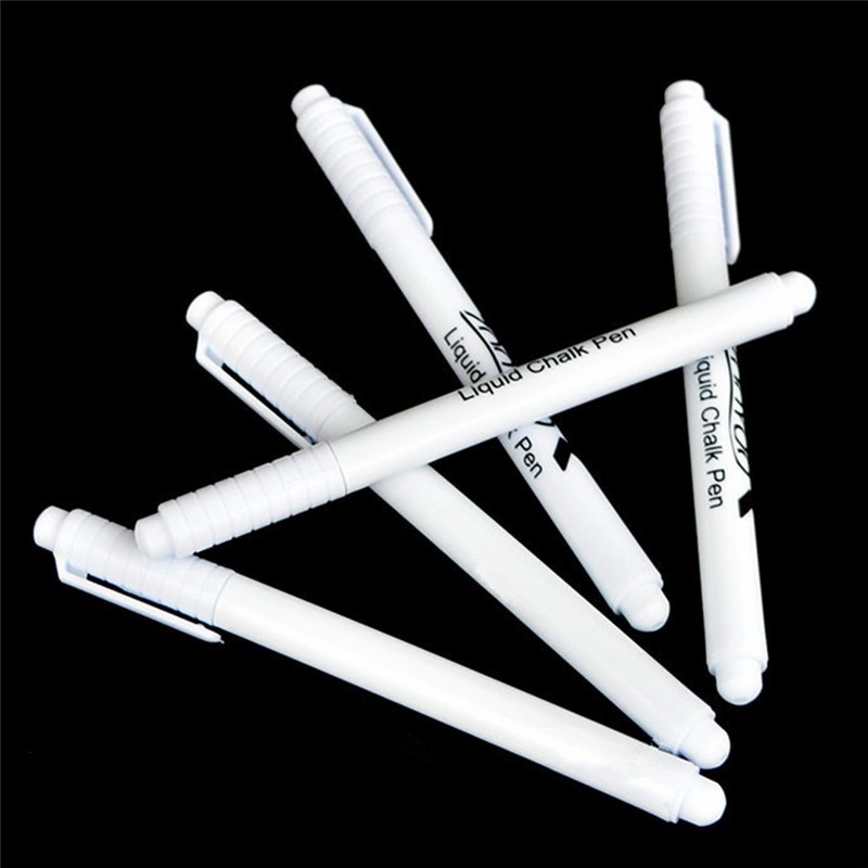 [SALE] White Liquid Chalk Pen Marker Erasable Chalkboard Blackboard Liquid Ink Pen